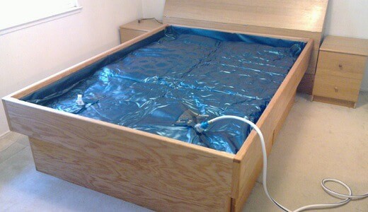 water filled mattress topper