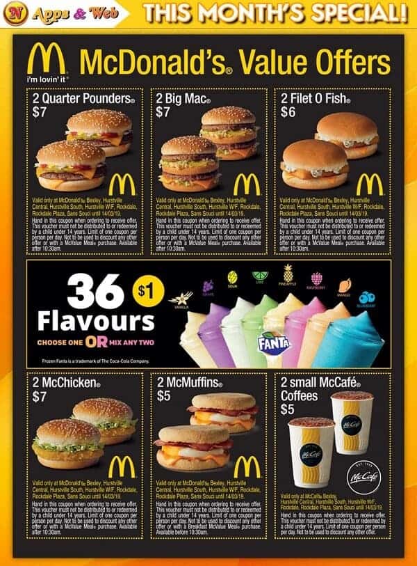 McDonald's Menu Prices in Australia March 2024 Aussie Prices